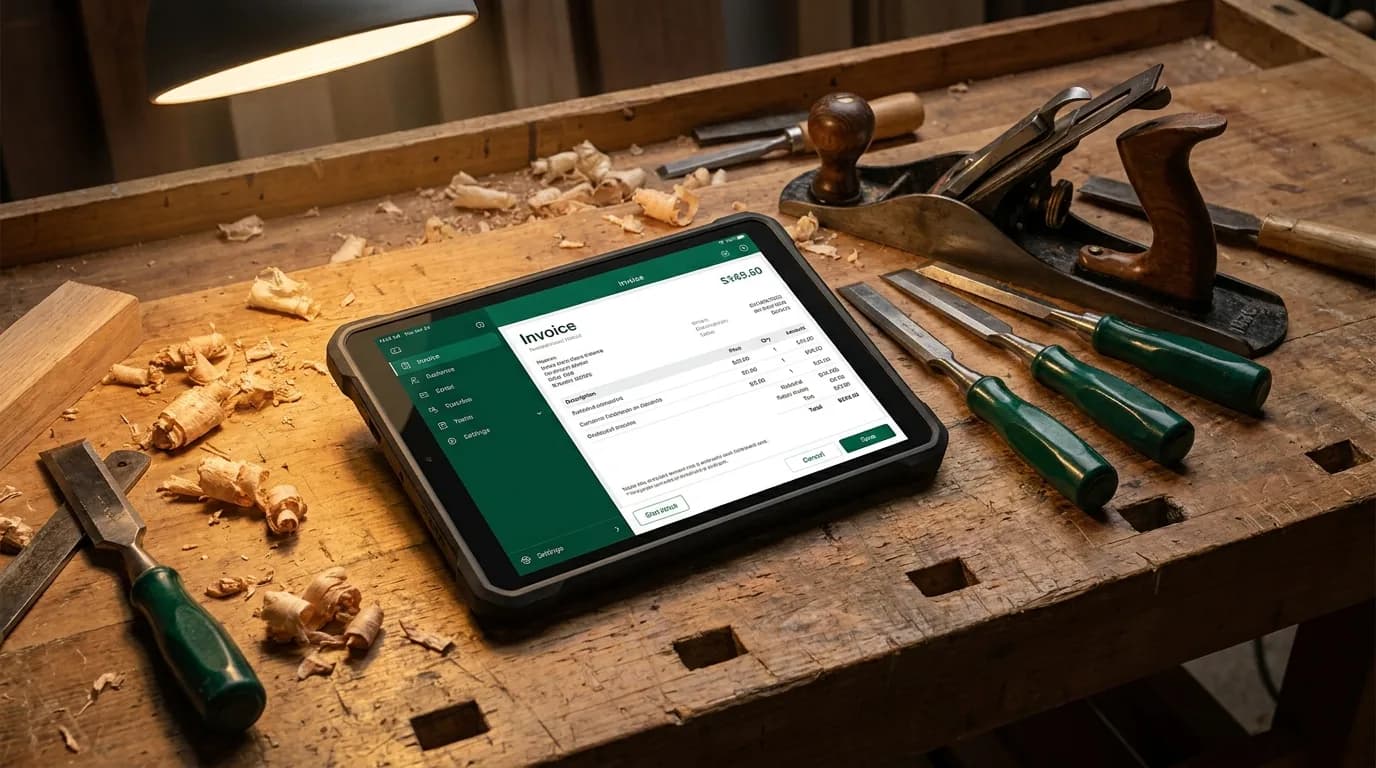 Invoice Software for Carpenters: TradeTally vs. Competitors