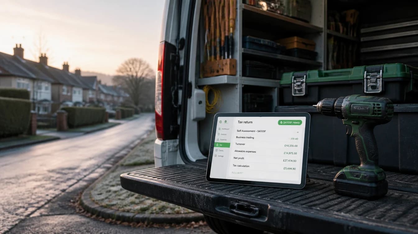 Self Assessment for tradespeople: the 2025/26 walkthrough