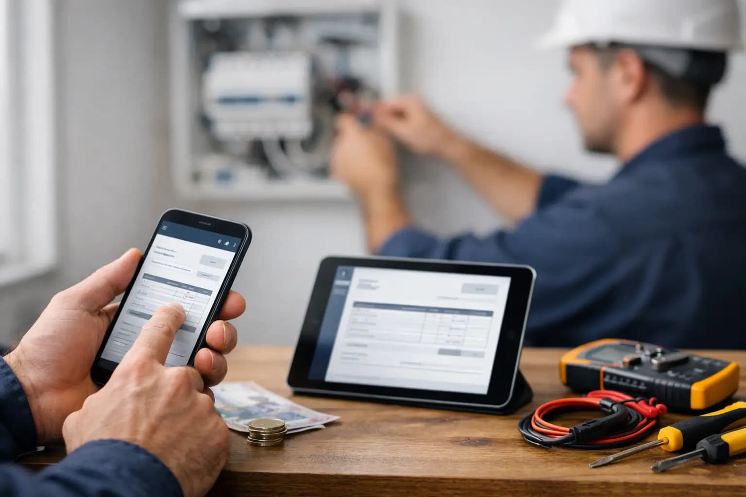 Best electrician invoice app UK choices