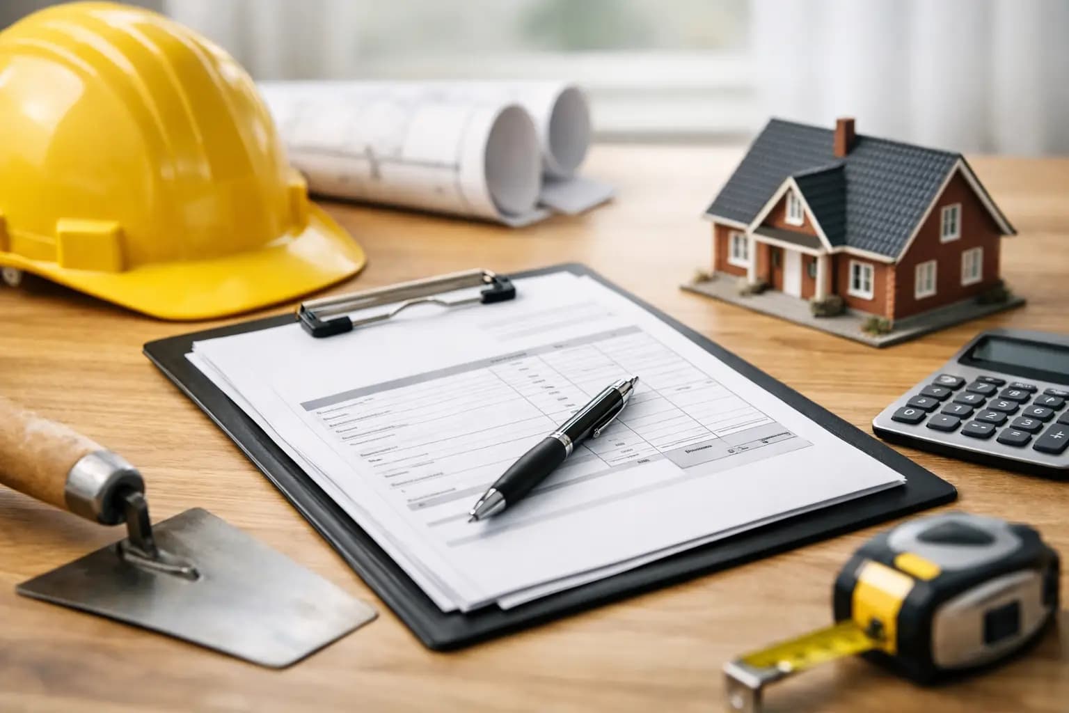 Invoice Template for Builders UK