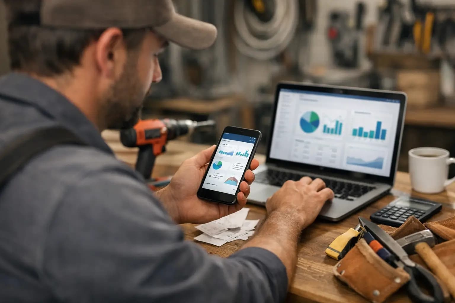 Simple Bookkeeping App for Tradespeople