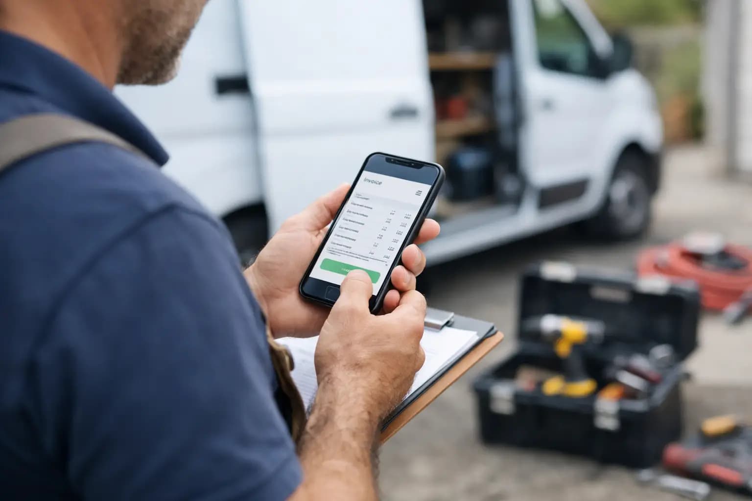 Mobile Invoice App Review for UK Trades