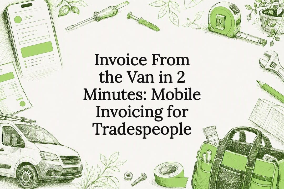 Invoice From the Van in 2 Minutes: Mobile Invoicing for Tradespeople