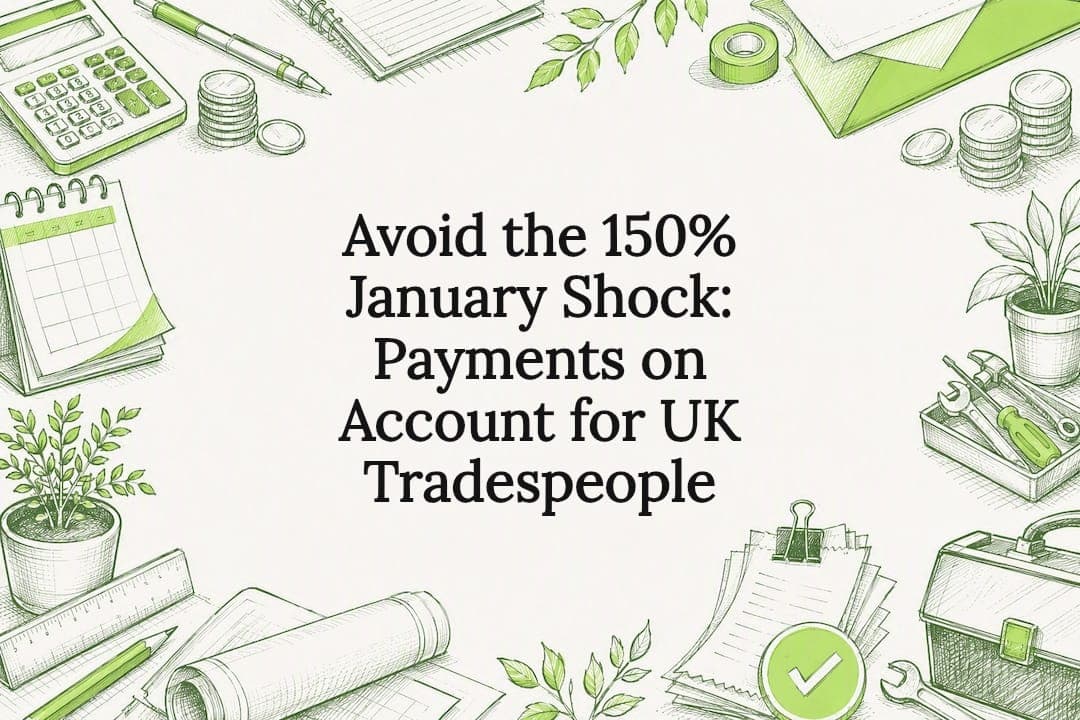 Avoid the 150% January Shock: Payments on Account for UK Tradespeople