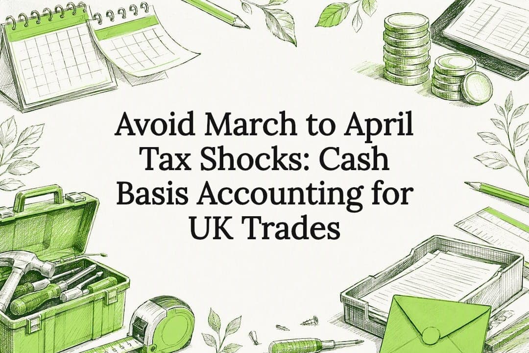Avoid March to April Tax Shocks: Cash Basis Accounting for UK Trades
