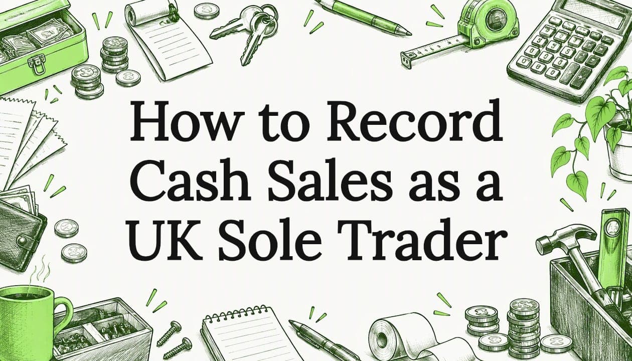 How to Record Cash Sales as a UK Sole Trader