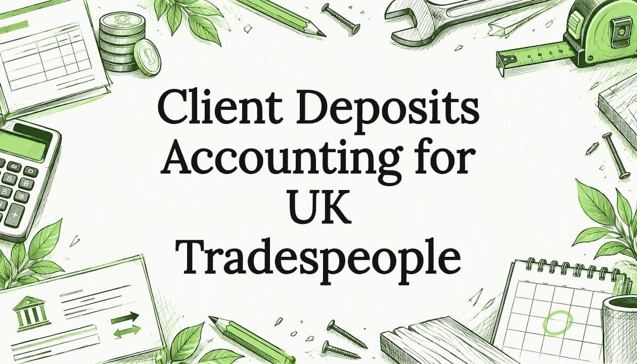 Client Deposits Accounting for UK Tradespeople