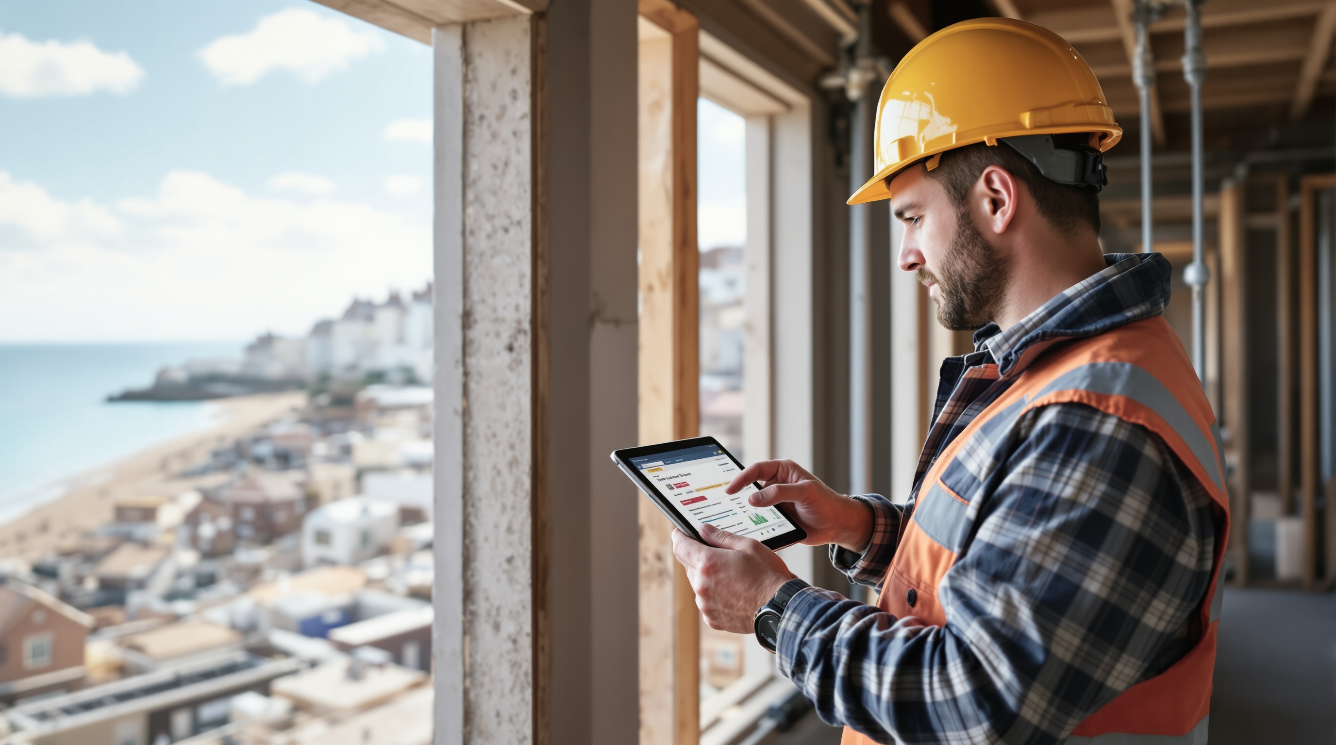 Brighton tradesperson using TradeTally quote software to manage their trade business