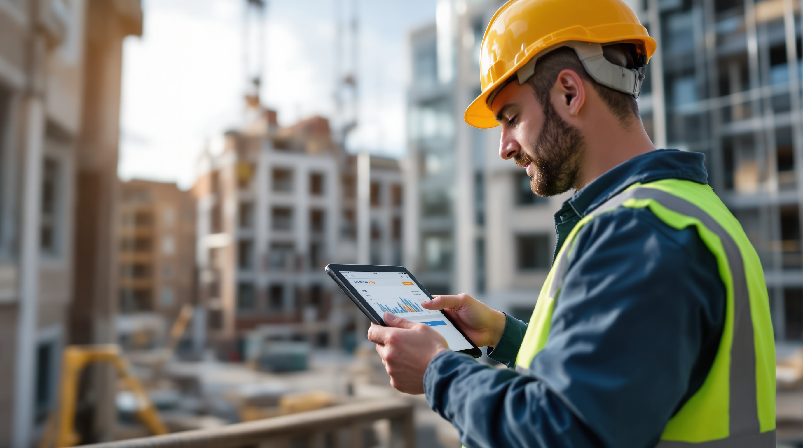 Leeds tradesperson using TradeTally quote software to manage their trade business