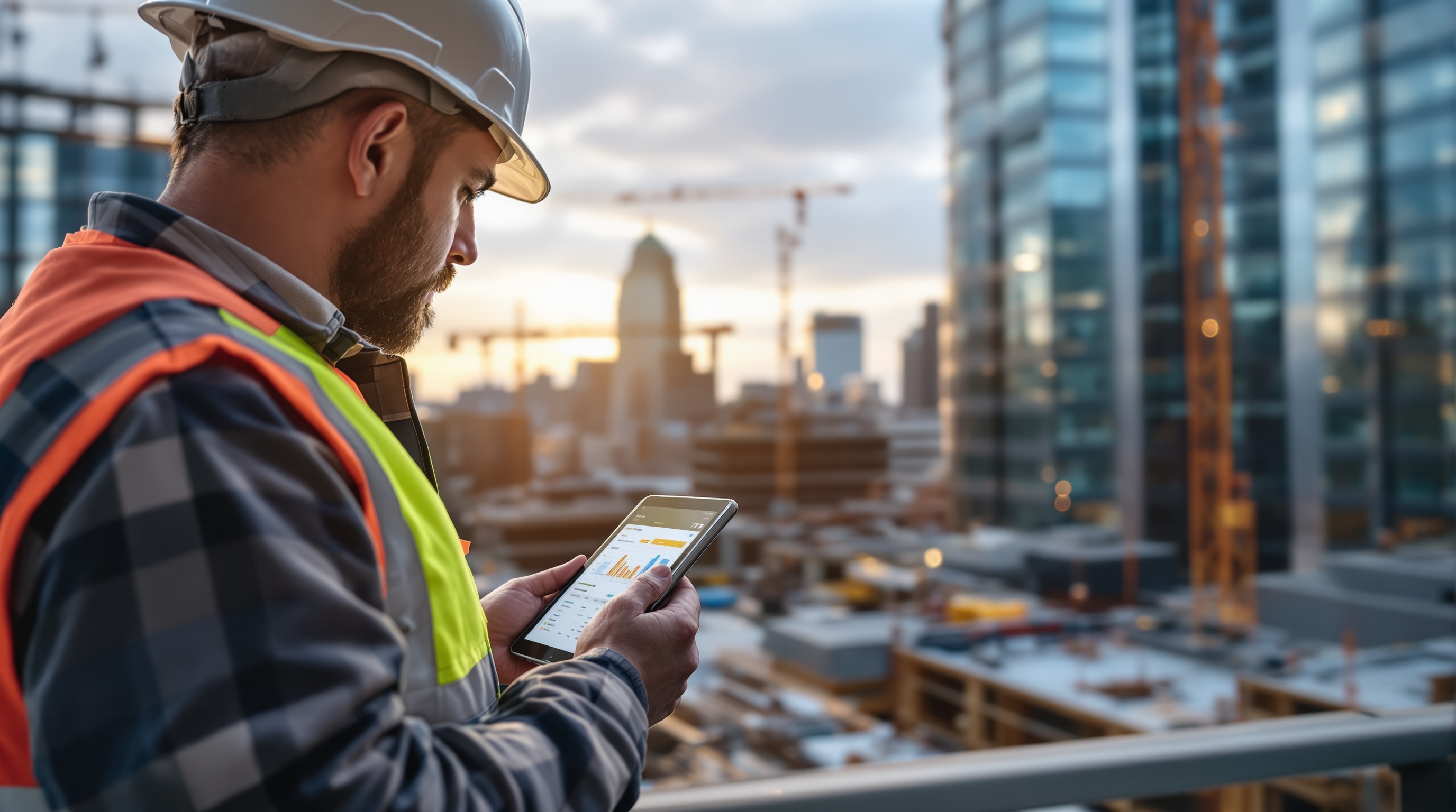 Manchester tradesperson using TradeTally quote software to manage their trade business