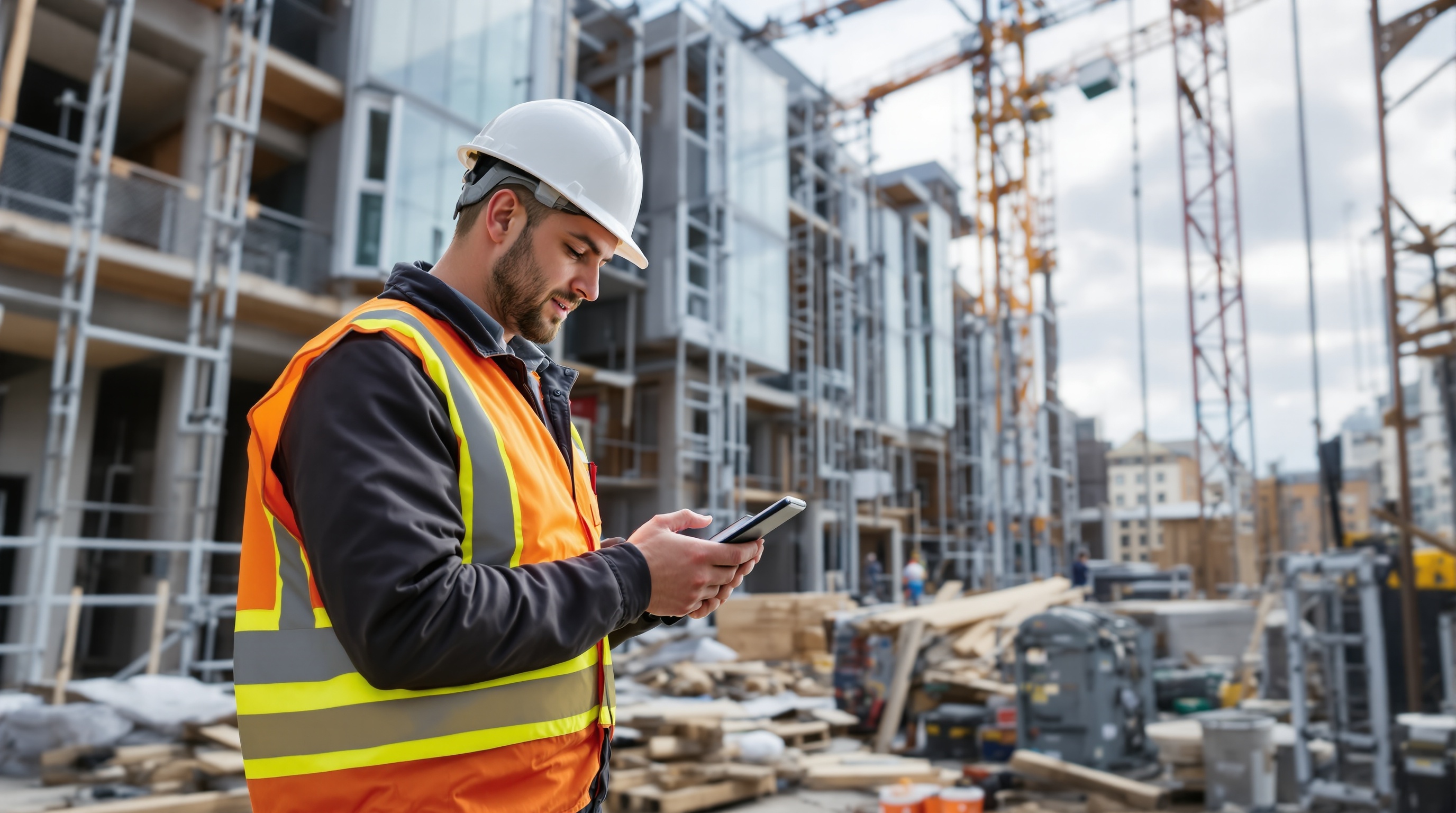 Newcastle tradesperson using TradeTally quote software to manage their trade business