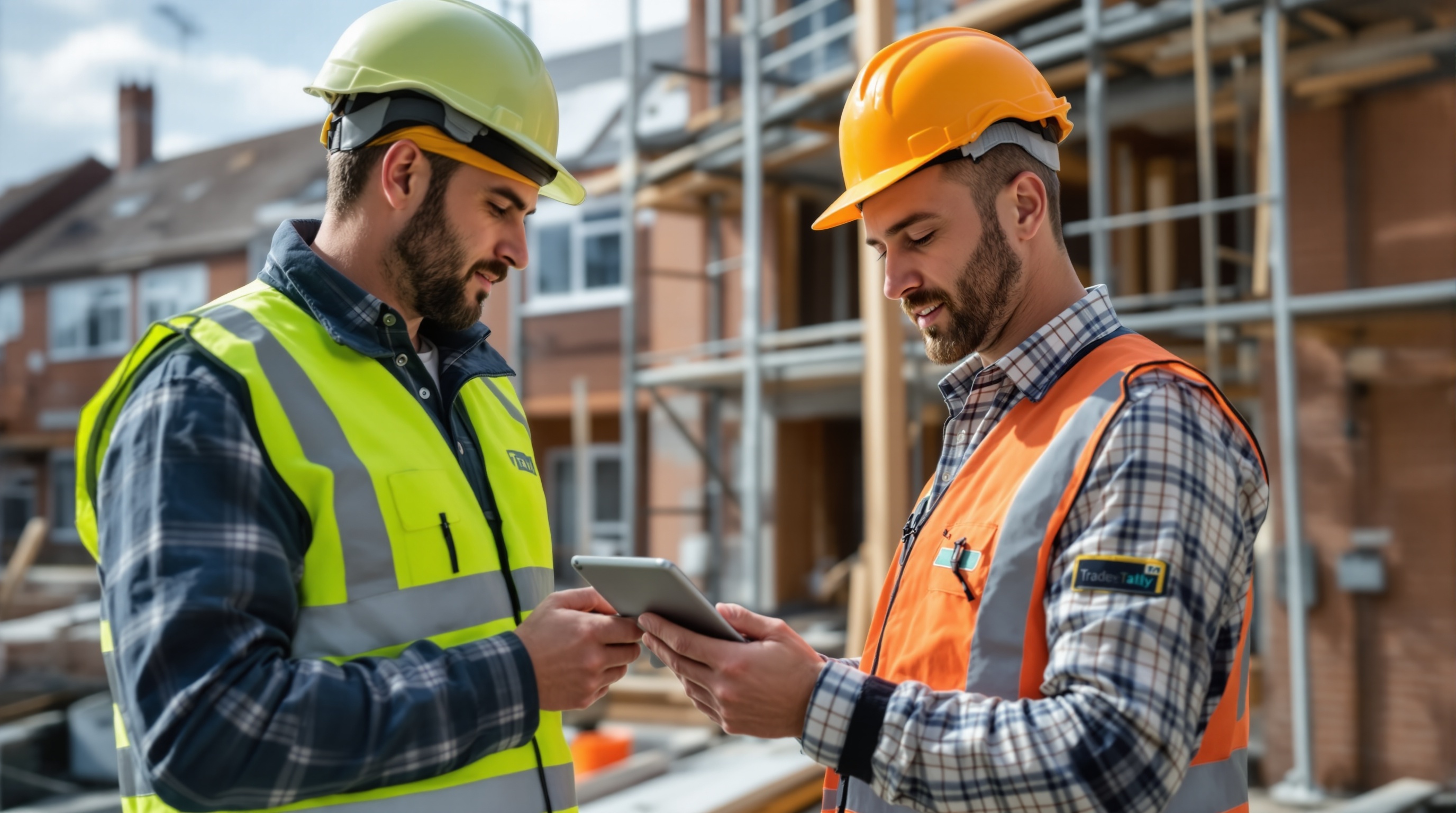 Stoke-on-Trent tradesperson using TradeTally quote software to manage their trade business